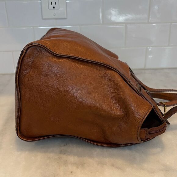 Fossil Purse Handbag Tessa Leather Satchel Shoulder Bag Pocketbook - Picture 7 of 16